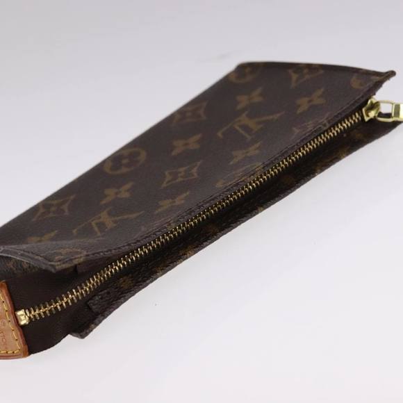 LOUIS VUITTON Monogram Bucket PM Accessory Pouch LV Auth 107905 - Picture 5 of 16